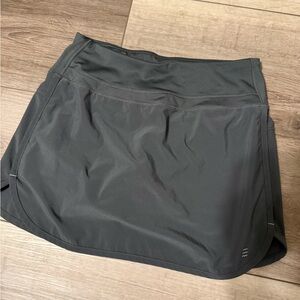 Free Fly Apparel Womens Charcoal Athletic Skort